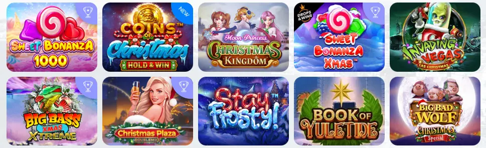 Tous les jeux SCATTERS CASINO
