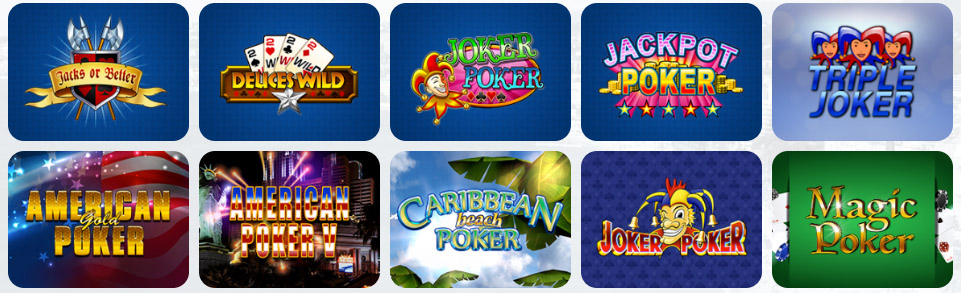 Video Poker SCATTERS CASINO